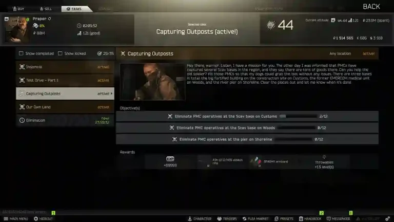 Tarkov Quests