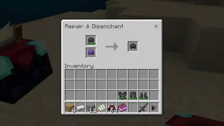 Minecraft Grindstone